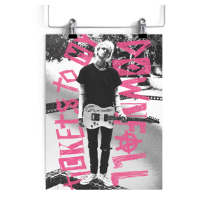 tickets anniversary reflective poster